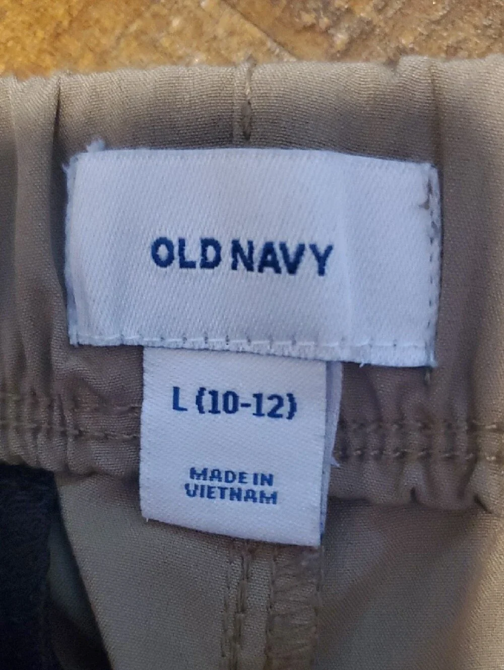 Old Navy Tan Drawstring Kids Shorts